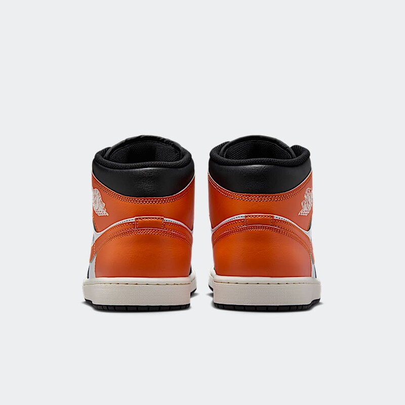 Air Jordan 1 Mid "Black Toe Orange" | DQ8426-801