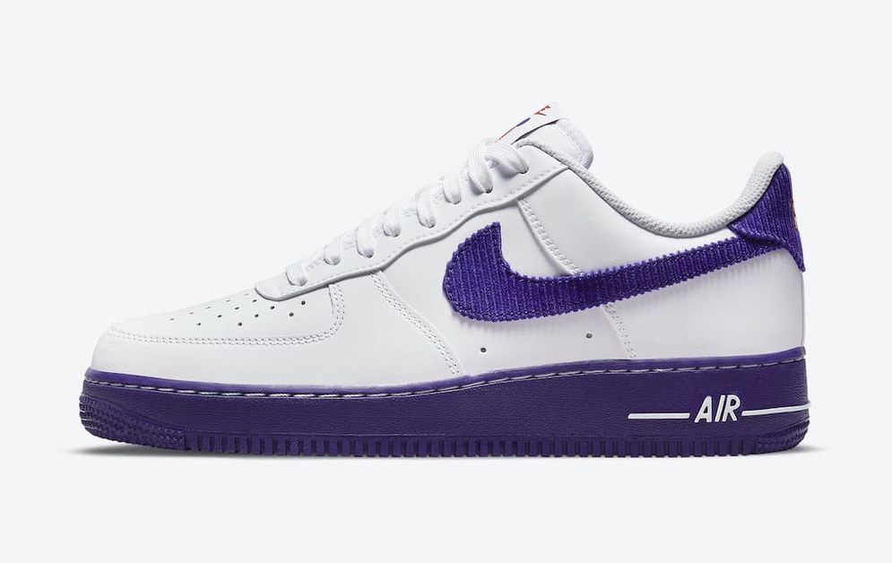 Nike Air Force 1 with Corduroy Swoosh