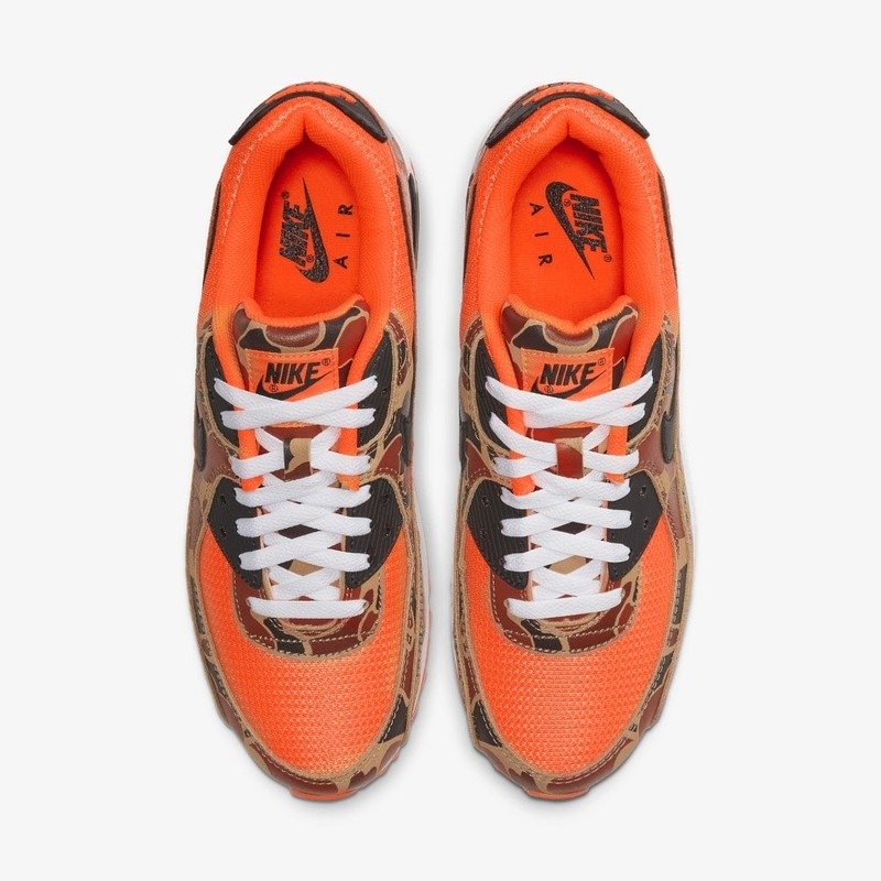 Nike Air Max 90 Orange Duck Camo | CW4039-800