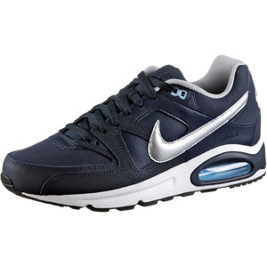 Nike Air Max Command Leather Blue Silver | 749760-401