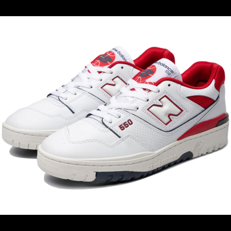 New Balance 550 'White Team Red' JD Exclusive | BB550JR1