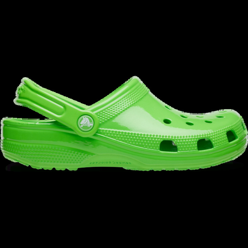 Neon green deals crocs