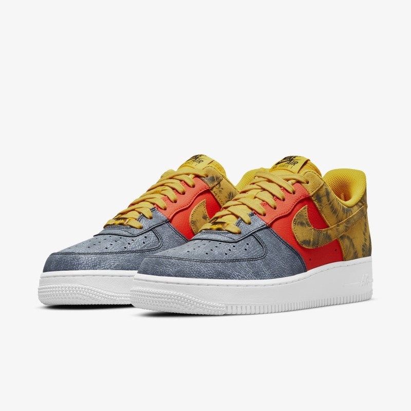 Nike Air Force 1 Dark Sulfur Tie-Dye | CZ0337-700