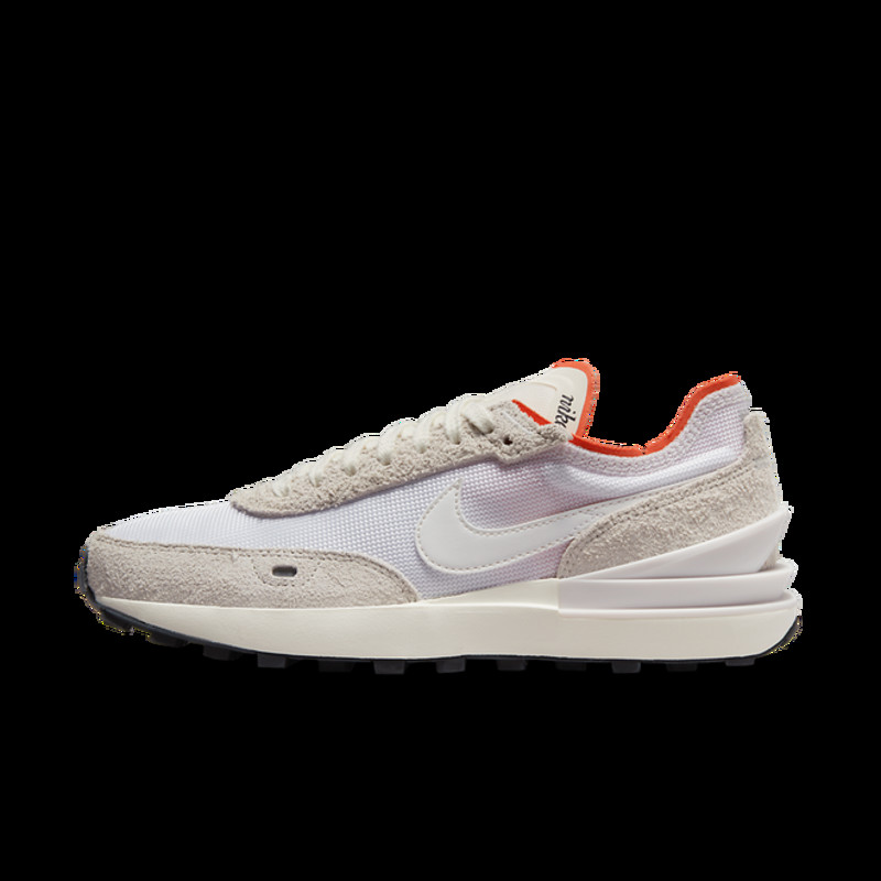Nike Waffle One White Picante Red