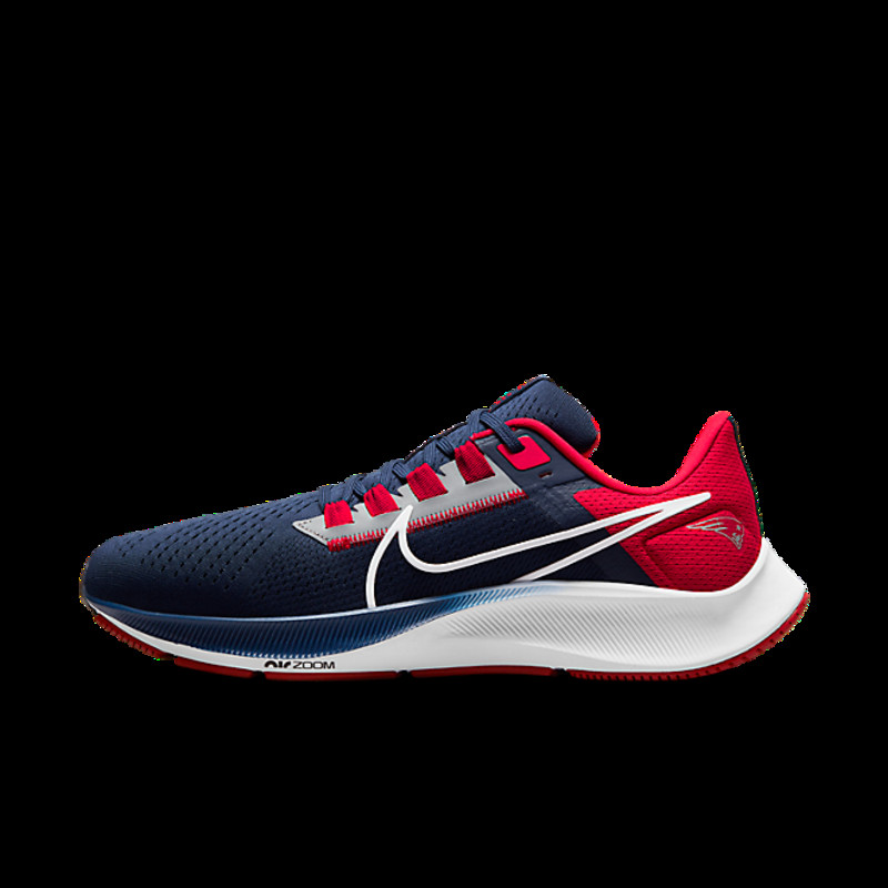 400 - Nike Air Zoom Pegasus 38 NFL New England Patriots BLUE