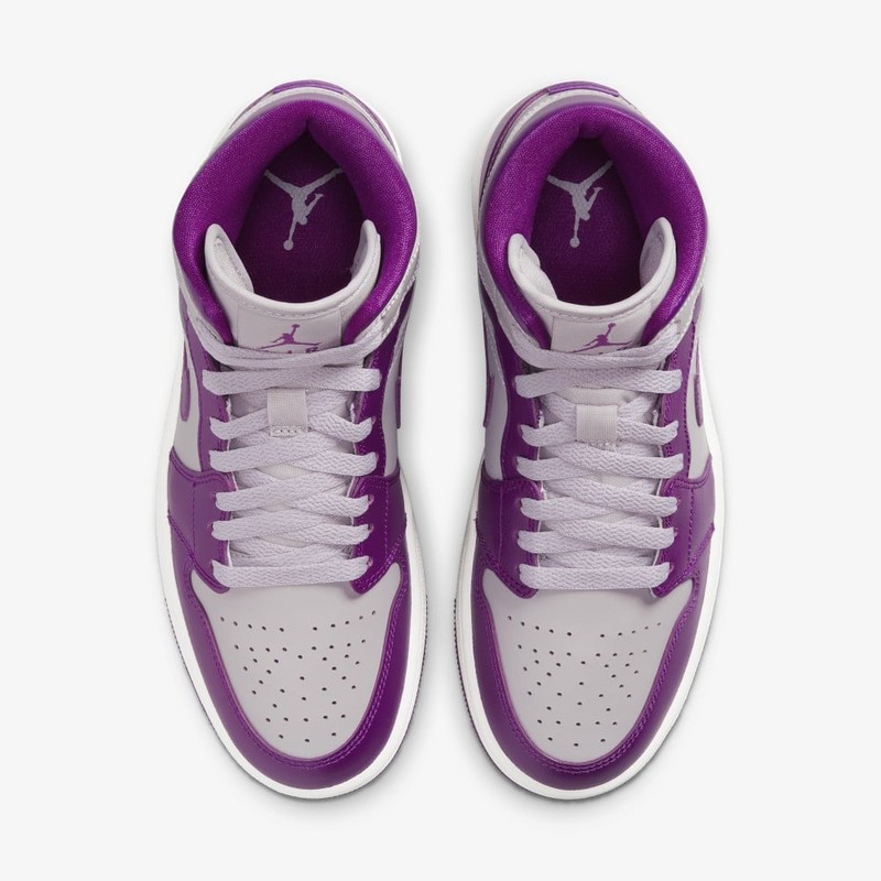 Air Jordan 1 Mid Magenta Grey | BQ6472-501