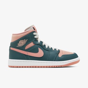 Air Jordan 1 Mid Dark Teal Green | BQ6472-308