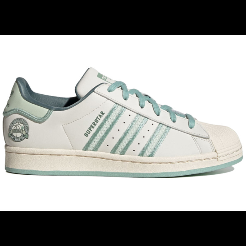 adidas Superstar Originals Chalk White Green (Women's) | IE5532