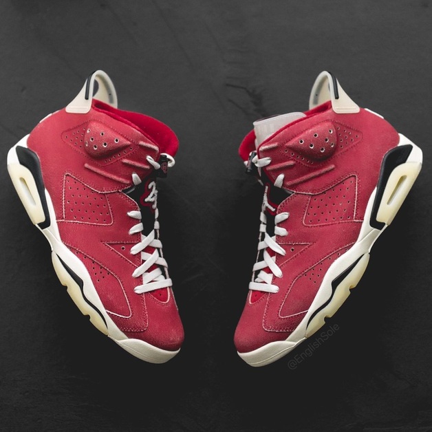 A Custom Air Jordan 6 PE for the Oklahoma Sooners