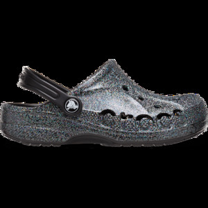 Crocs Kids Toddler Baya Glitter Clogs Black / Multi | 207014-0C4