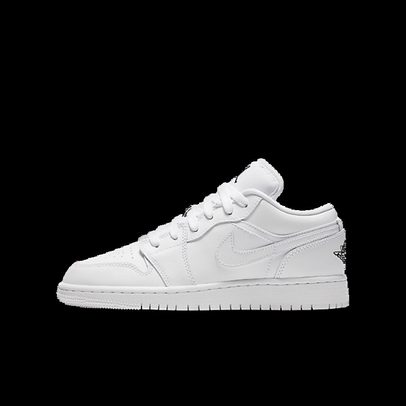 Jordan Air 1 Low BG White Black Sneakers | 553560-110