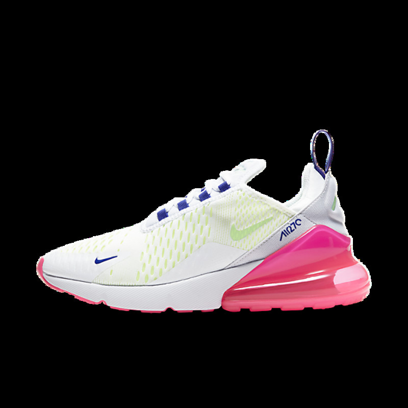 Air max 270 white volt outlet blue