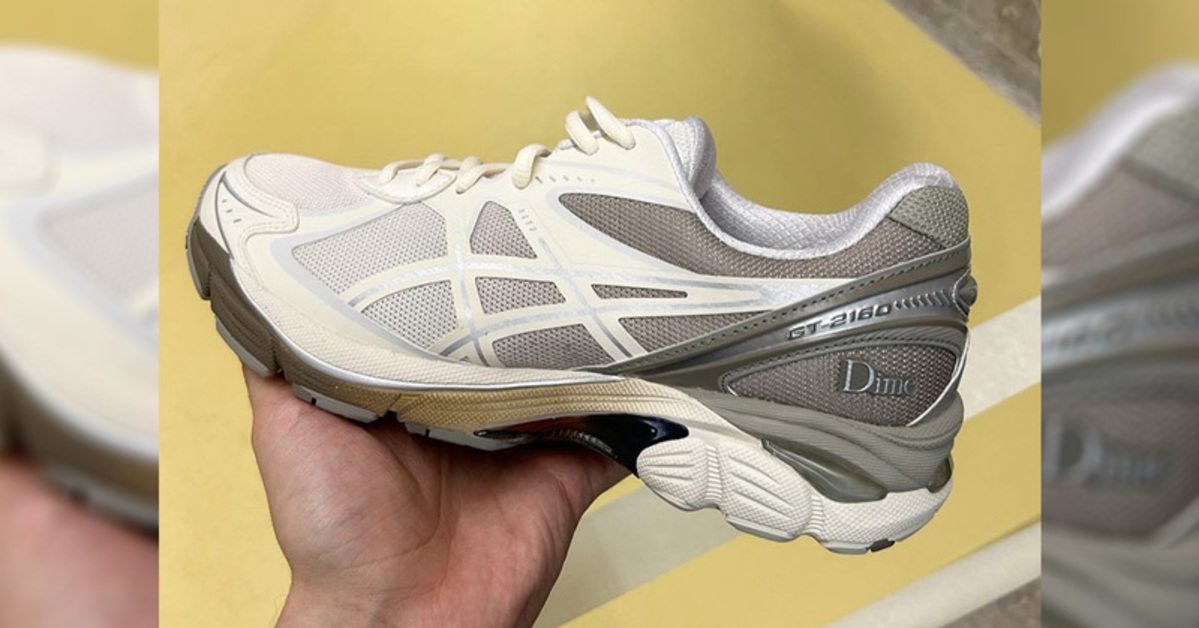 First class collaboration of Dime and ASICS with the stylish GT-2160