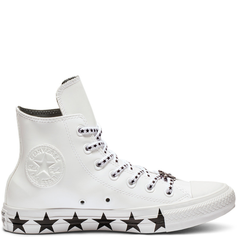 Converse x miley cyrus chuck taylor cheap all star high top faux patent