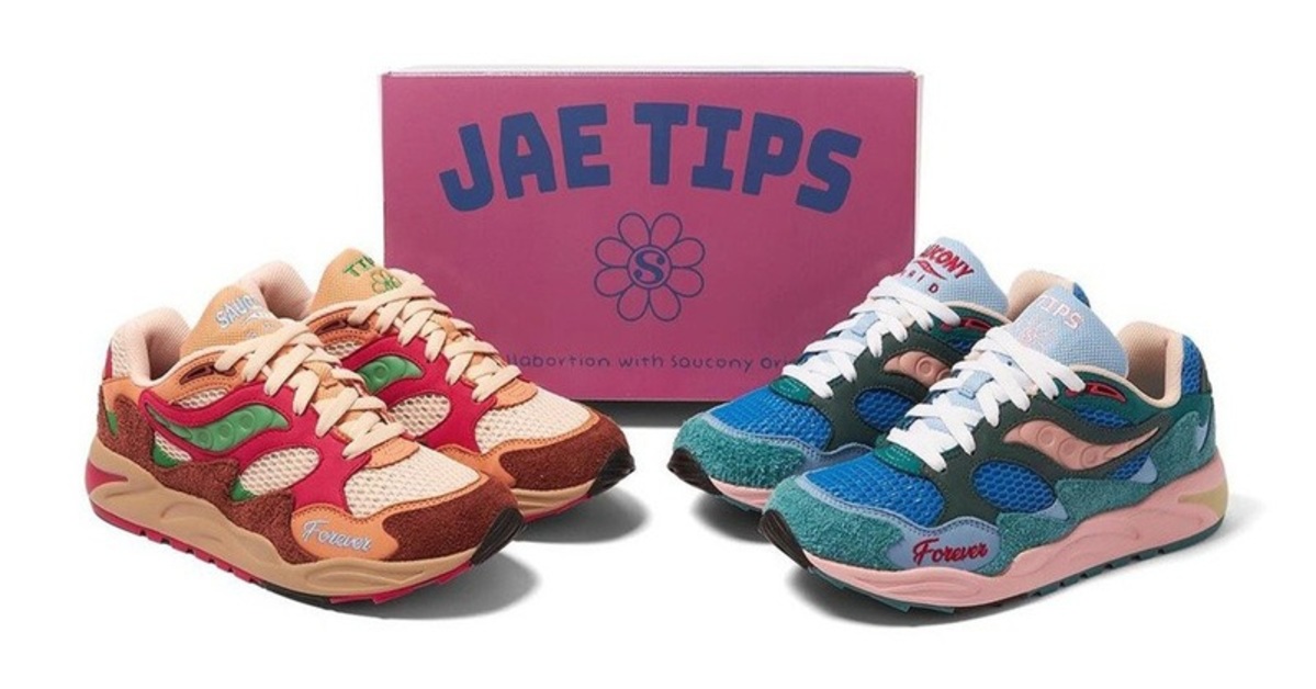 Jae Tips x Saucony Grid Shadow 2: Two More Sneakers in the Starting Blocks