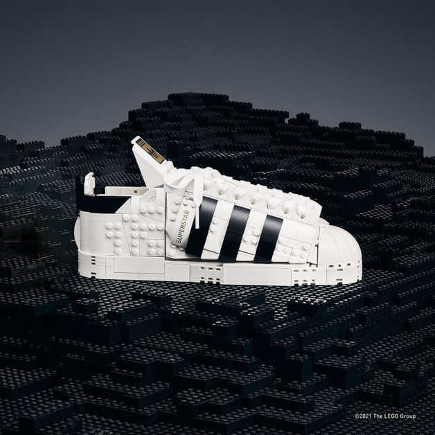 LEGO and adidas Release a Superstar Made of LEGO!