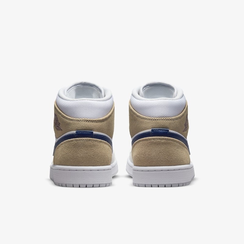 Air Jordan 1 Mid Tan/Navy | DO6726-100