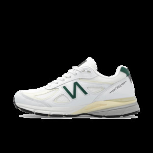 New Balance 990v4 'White Green' - Made in USA | U990TC4