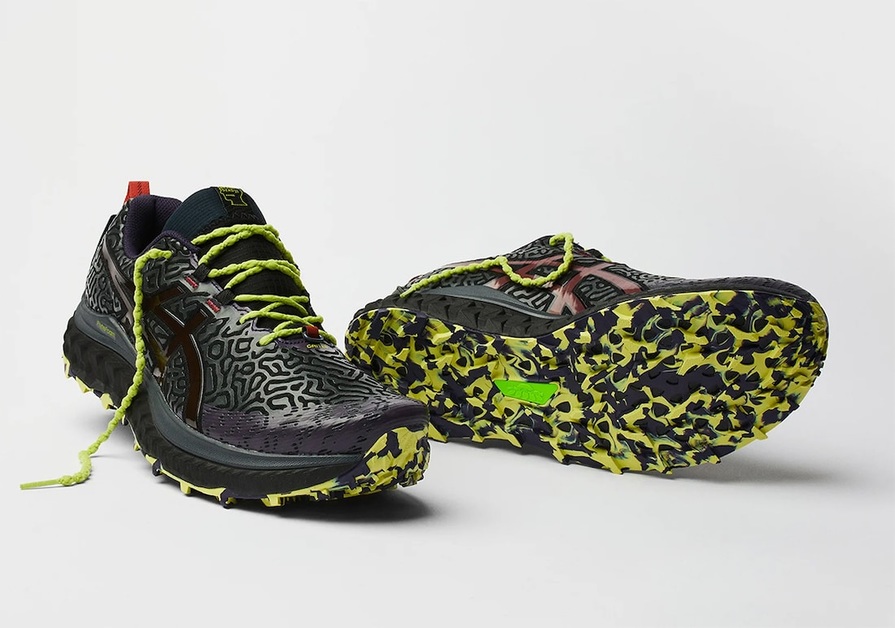 Am 30. Oktober droppt weltweit der Brain Dead x ASICS Trabuco Max „Chaos Slime“