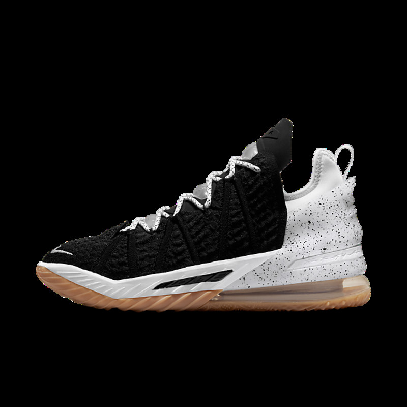 Nike LeBron 18 EP Black White | CQ9284-007