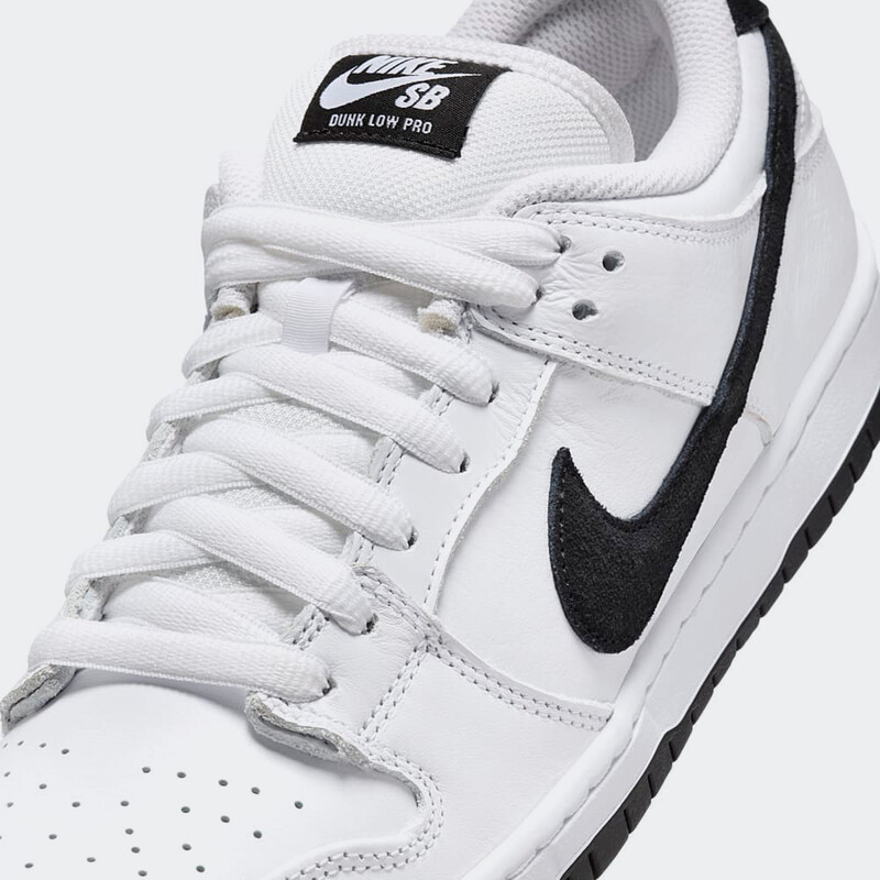 Nike SB Dunk Low "White Black" | HF3704-100