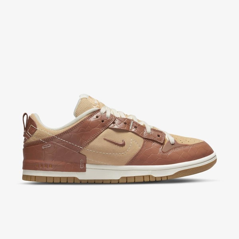 Nike Dunk Low Disrupt 2 Brown Croc | DV1026-215