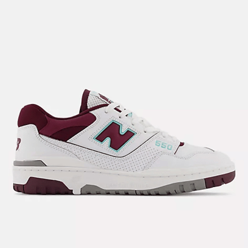 New Balance 550 Burgundy Cyan | BB550WBG