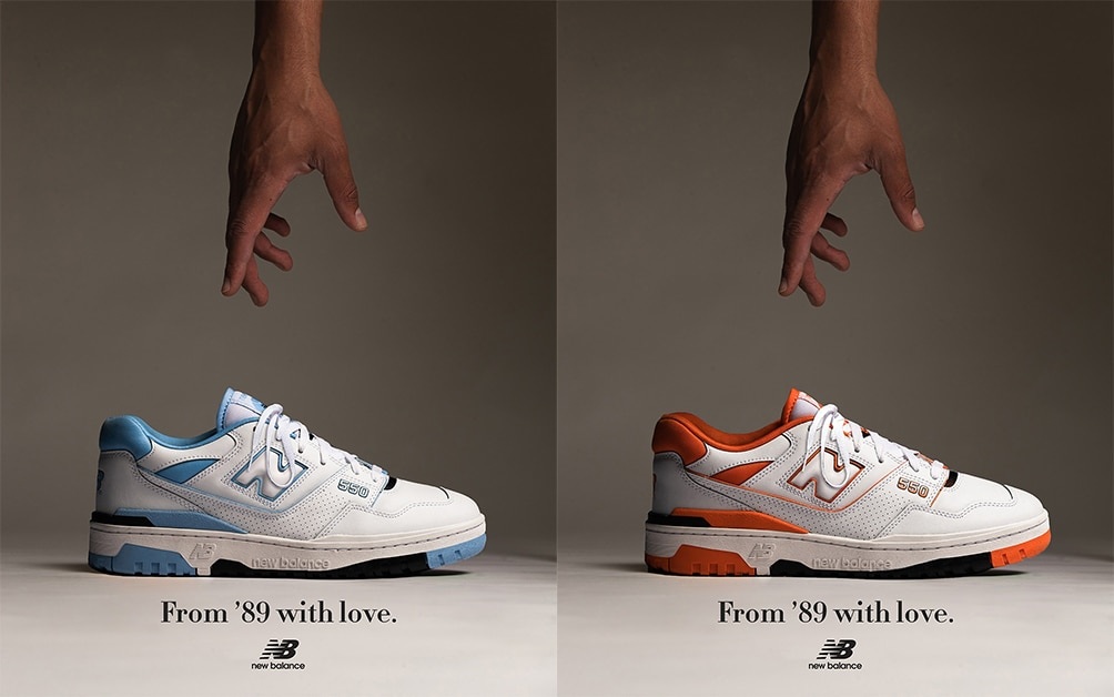 New Balance präsentiert zwei neue Colorways des 550 in „UNC“ und „Syracuse“