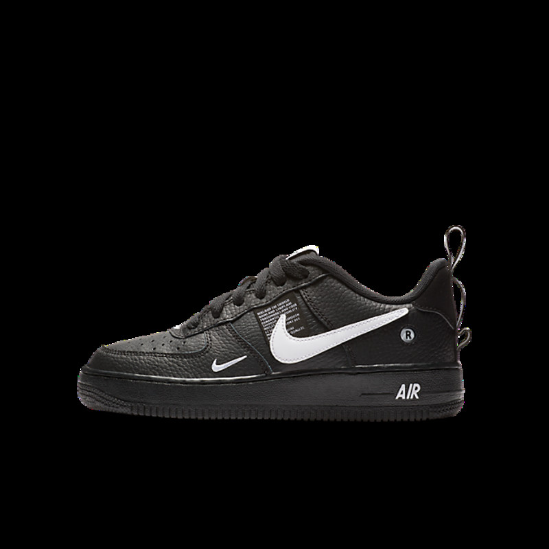 Nike Air Force 1 Utility GS Black White, Where To Buy, AR1708-001