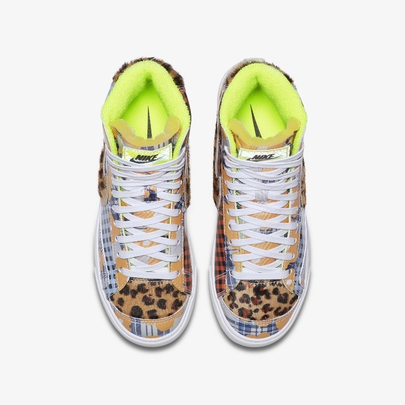 Nike Blazer Mid Gel Blue Leopard | CJ4239-491