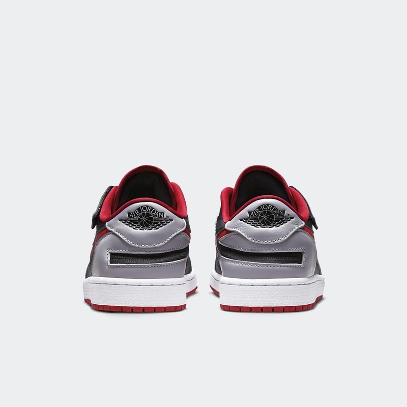 Air Jordan 1 Low FlyEase "Black/Fire Red" | DM1206-006