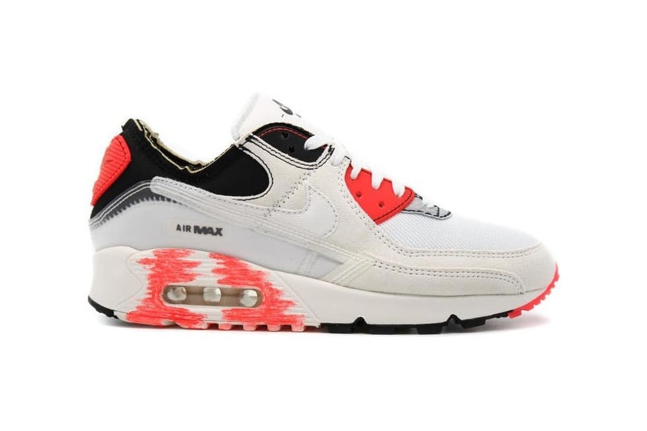 So sieht der Nike Air Max III PRM „White“ von innen aus