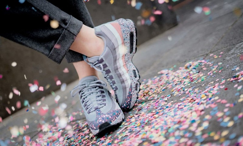 Nike Air Max 95 Premium Grey Confetti | 918413-002