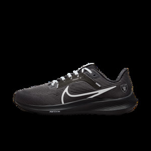 Nike Men's Pegasus 39 (NFL Las Vegas Raiders) Road Running Shoes in Black, Size: 12 | DR2049-001