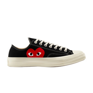 converse dos Comme des Garçons PLAY x Chuck 70 Low 'Black' 2023 | A08796C