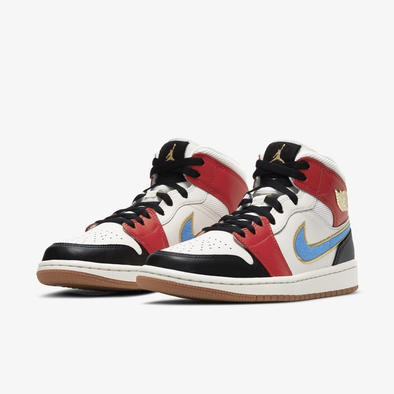 Air Jordan 1 Mid Corduroy Gum Sole | DC1426-100