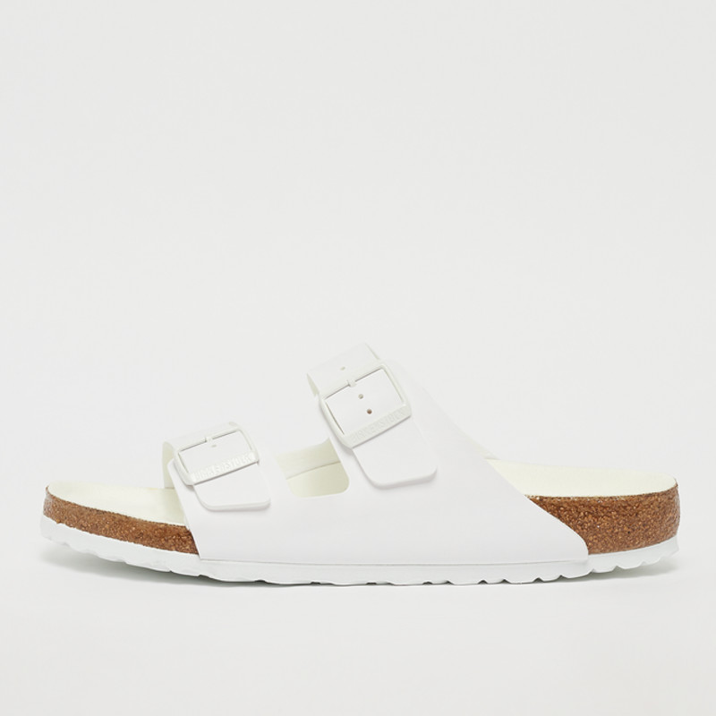 Birkenstock arizona hot sale white sale