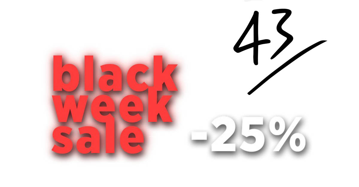 43einhalb Sale: 25% off Everything