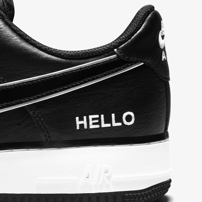 Nike Air Force 1 Hello Black | CZ0327-001