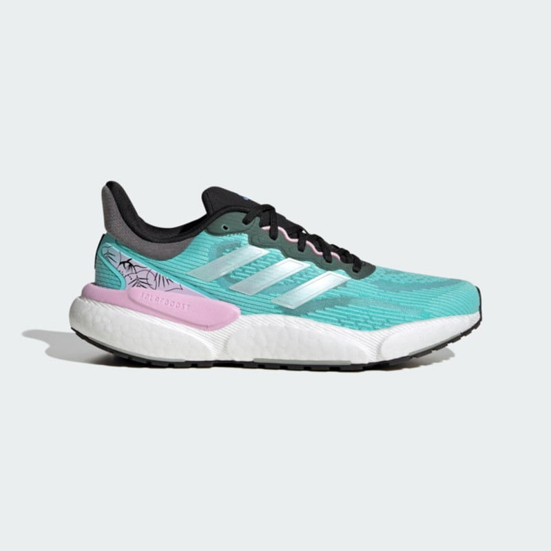 Adidas Solarboost Black Aqua