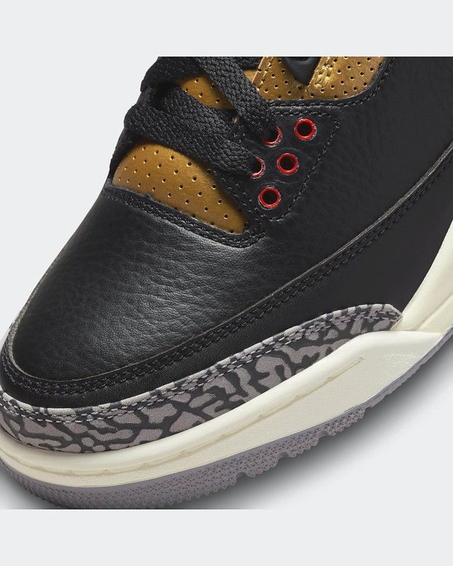 Air Jordan 3 Black/Gold | CK9246-067