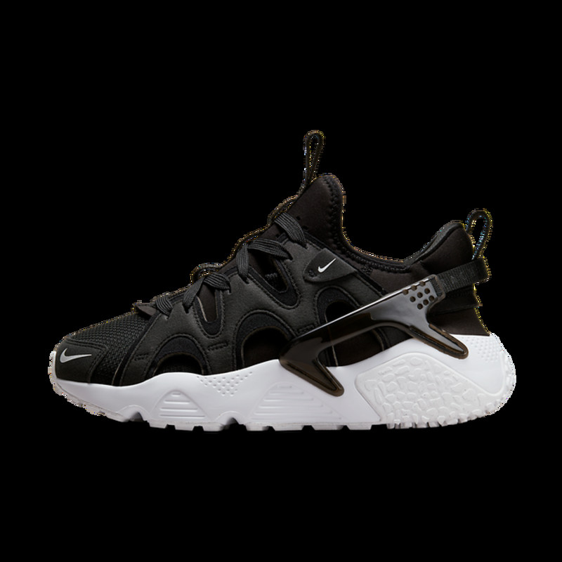 Huarache run black and on sale white