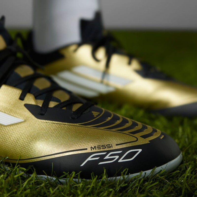 Lionel Messi x adidas F50 League FG/MG "Gold Metallic" | IG9274