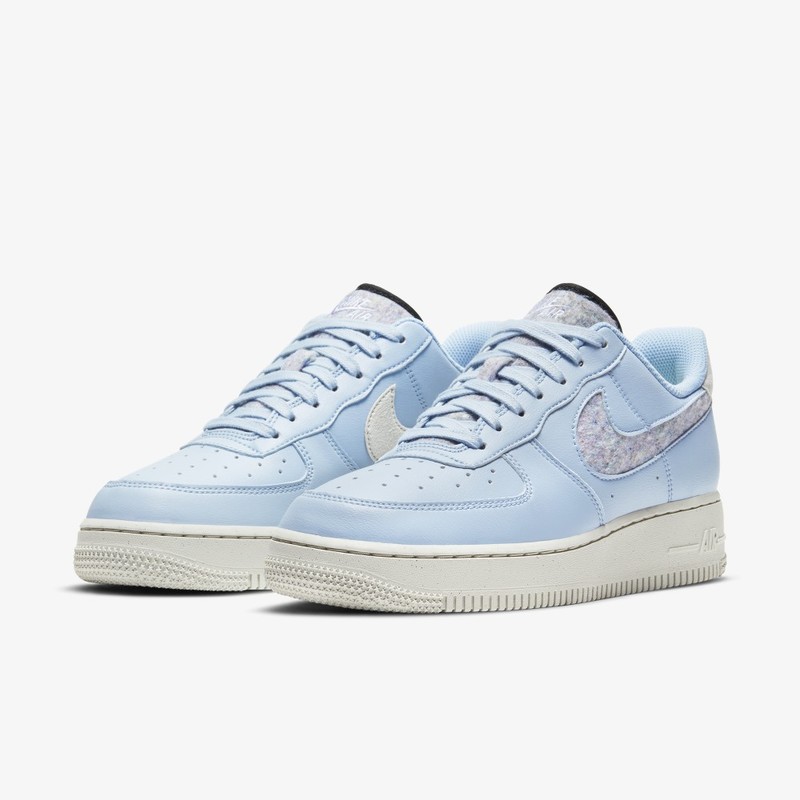 Nike Air Force 1 Recycled Wool Blue | DA6682-400