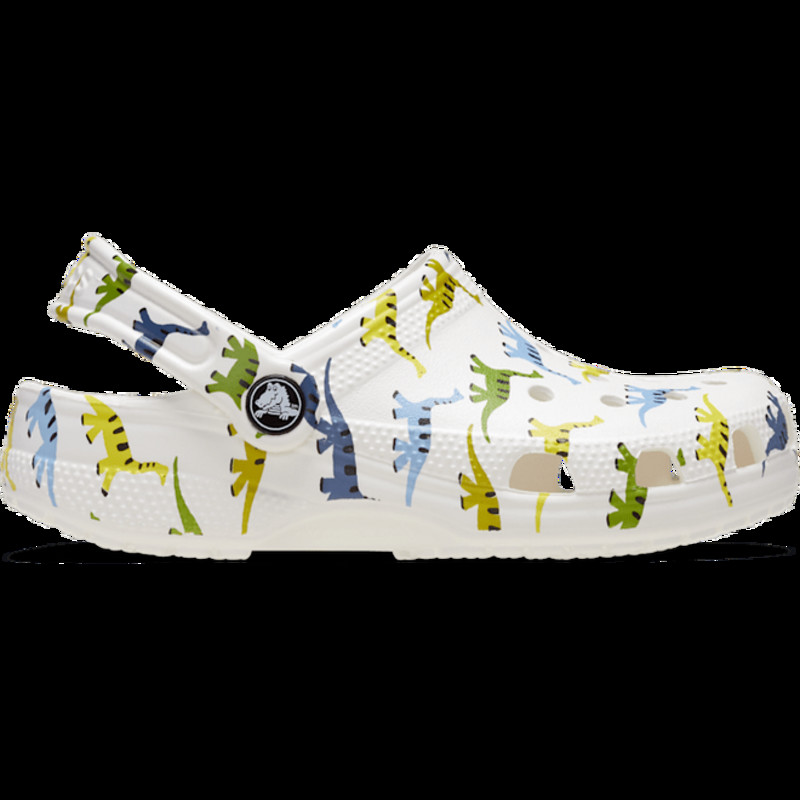 Crocs Kids Classic Character Print Clogs Dinosaur | 209695-9DH