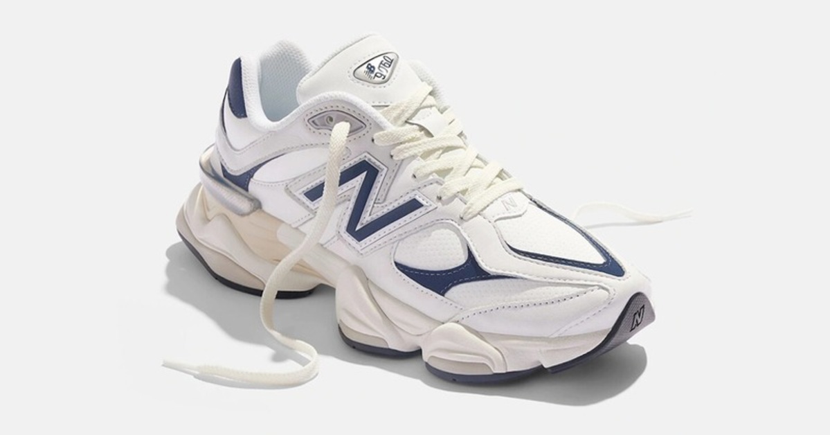 Official Images of the New Balance 9060 "White Navy"