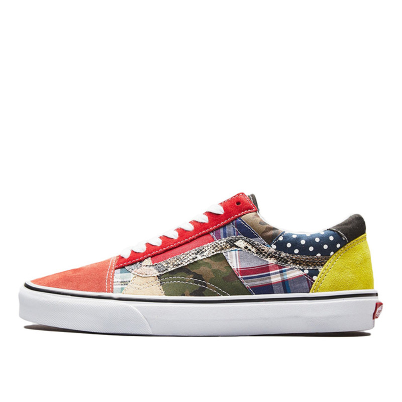 Vans old hotsell skool patchwork