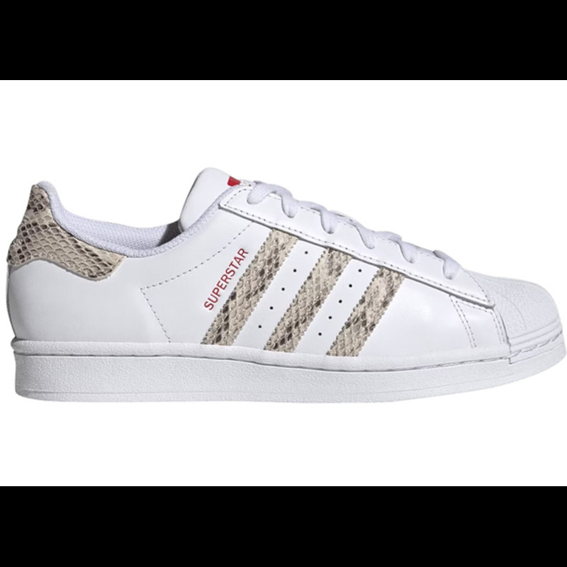 adidas Superstar White Snakeskin (Women's) | HQ1918