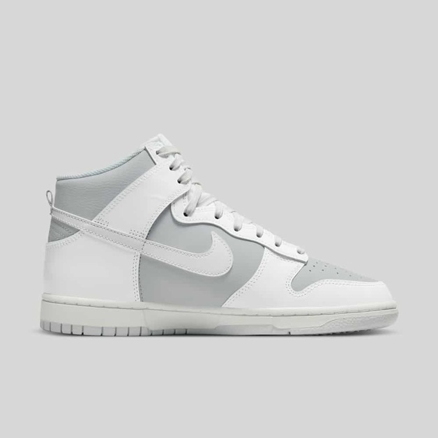 Official Images of a New Nike Dunk High "Grey"