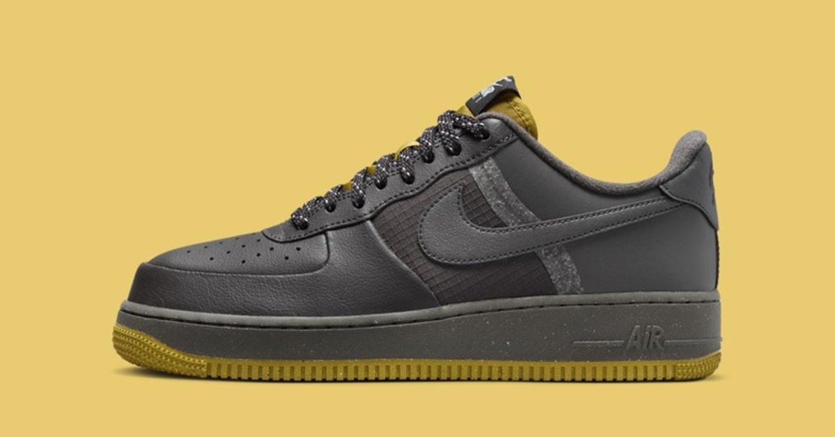 Winter can come with this Nike Air Force 1 "Medium Ash"